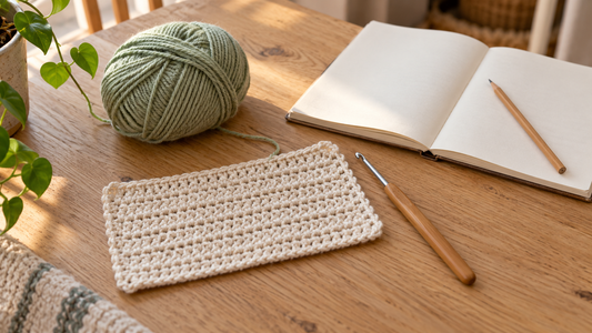 Crochet Kit Pattern Repeats: Brackets and Asterisks