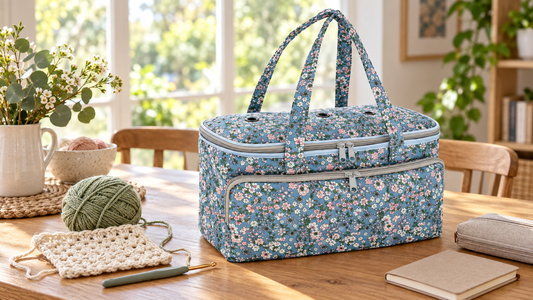 Pack Your Yarn Storage Bag for a Crochet Class