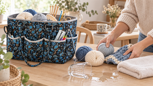 Spilled Water in Your Yarn Storage Bag?