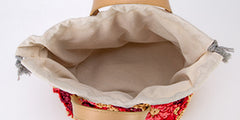 Kit for Intermediate or Advanced Level, Floral Raffia Bucket Bag, Purse, Step by Step Video Tutorial, Detailed Instruction Complete Kit Craft Supplies Holiday Gift