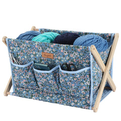 Yarn Caddy Large Size Yarn Storage Organizer for Yarn Skeins-Organizer for Crochet Hooks Knitting Needles Other Accessories