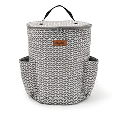 Cylindrical Yarn Storage Bag product view 8 with Woolique craft details for makers