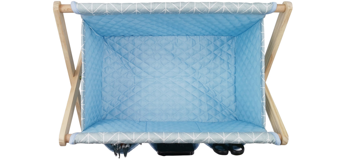 Large Yarn Caddy Organiser product view 17 with Woolique craft details for makers