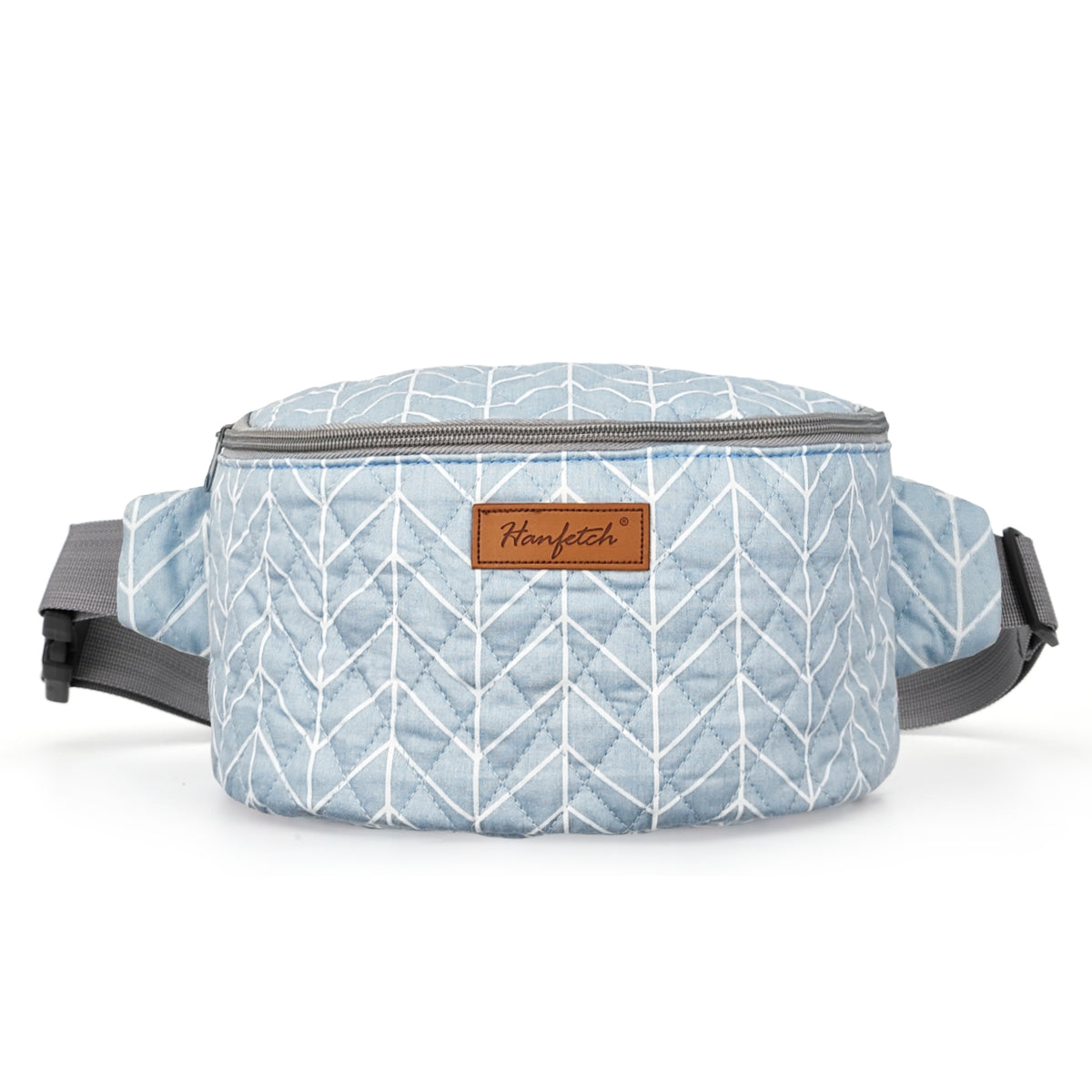Crossbody Yarn Storage Bag product view 46 with Woolique craft details for makers
