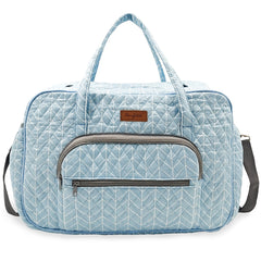 Yarn Storage Organizer, Knitting Crossbody Bag, Large Crochet Tote Bag Yarn Holder Case for Carrying Projects, Knitting Needles, Crochet Hooks and Other Accessories