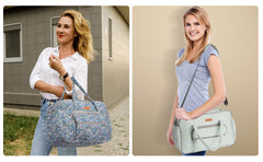 Yarn Storage Organizer, Knitting Crossbody Bag, Large Crochet Tote Bag Yarn Holder Case for Carrying Projects, Knitting Needles, Crochet Hooks and Other Accessories
