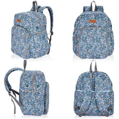 Yarn Storage Organizer Knitting Bag Backpack - Large Size with Grommets, Portable for Yarn Skeins, Crochet Hooks, Knitting Needles and Other Accessorie