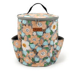 Cylindrical Yarn Storage Bag product view 9 with Woolique craft details for makers