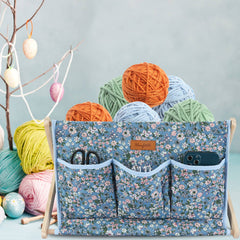 Yarn Caddy Large Size Yarn Storage Organizer for Yarn Skeins-Organizer for Crochet Hooks Knitting Needles Other Accessories