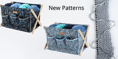 Yarn Caddy Large Size Yarn Storage Organizer for Yarn Skeins-Organizer for Crochet Hooks Knitting Needles Other Accessories