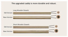 Large Yarn Caddy Organiser product view 14 with Woolique craft details for makers