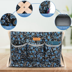 Yarn Caddy Large Size Yarn Storage Organizer for Yarn Skeins-Organizer for Crochet Hooks Knitting Needles Other Accessories