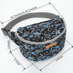 Yarn Crossbody Waist bag Small Yarn Storage Organizer for Yarn Skeins-Organizer for Crochet Hooks and Other Accessories