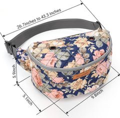 Yarn Crossbody Waist bag Small Yarn Storage Organizer for Yarn Skeins-Organizer for Crochet Hooks and Other Accessories