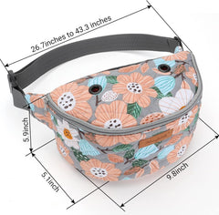 Yarn Crossbody Waist bag Small Yarn Storage Organizer for Yarn Skeins-Organizer for Crochet Hooks and Other Accessories
